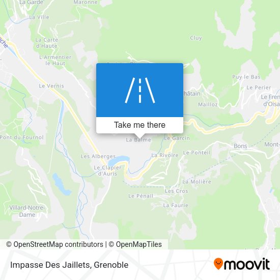Impasse Des Jaillets map