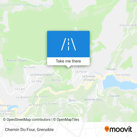 Chemin Du Four map