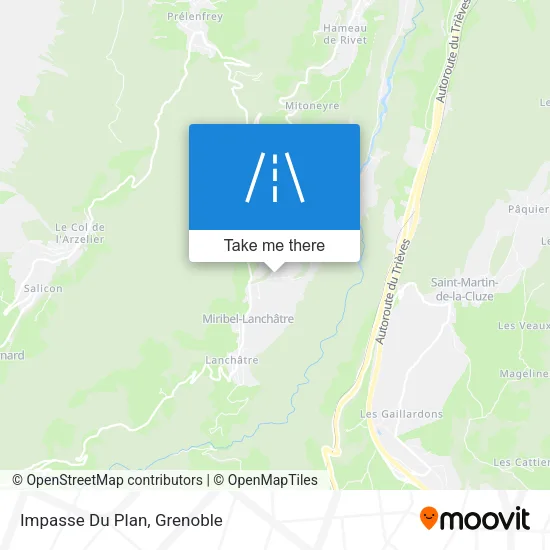 Impasse Du Plan map