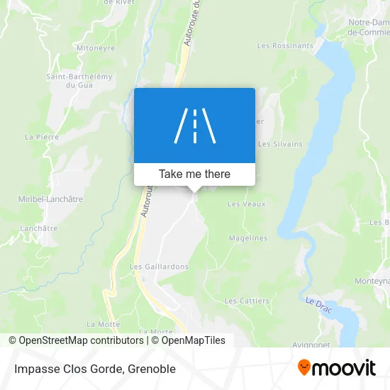 Impasse Clos Gorde map