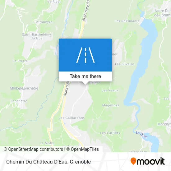 Chemin Du Château D’Eau map