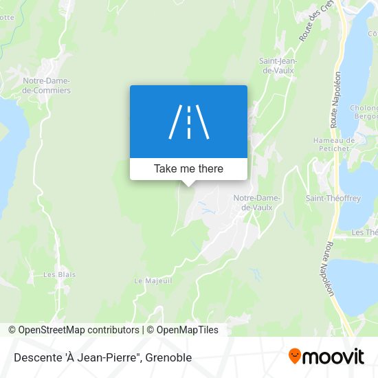 Descente 'À Jean-Pierre" map