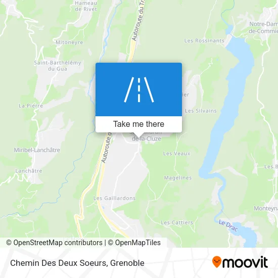 Chemin Des Deux Soeurs map