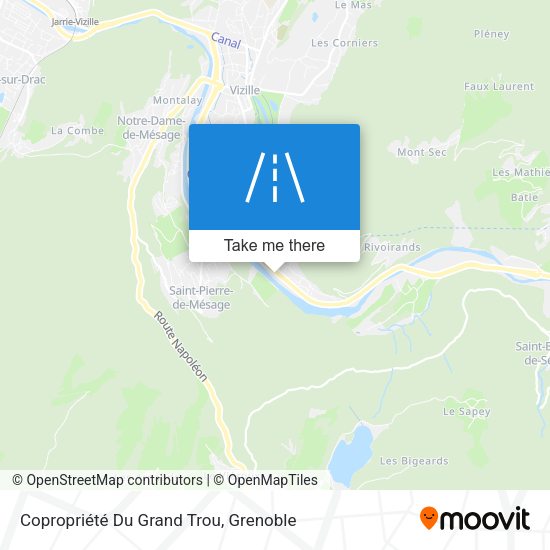 Copropriété Du Grand Trou map