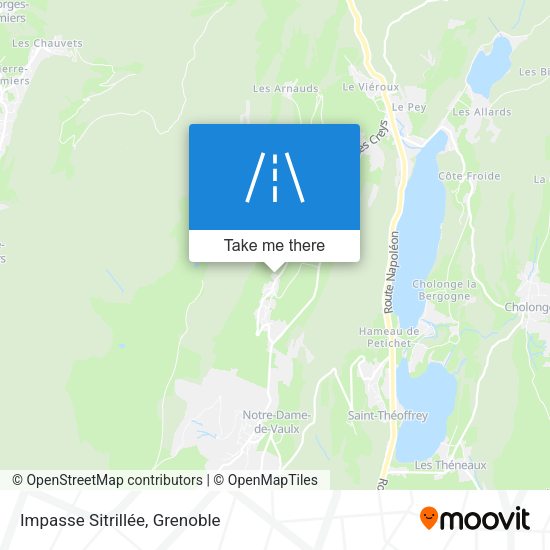 Impasse Sitrillée map