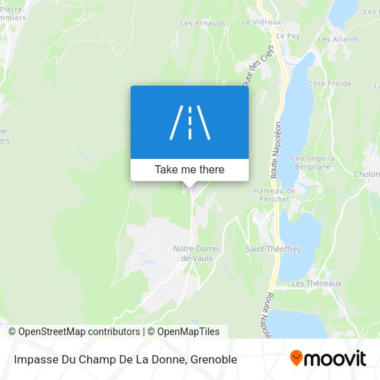 Impasse Du Champ De La Donne map