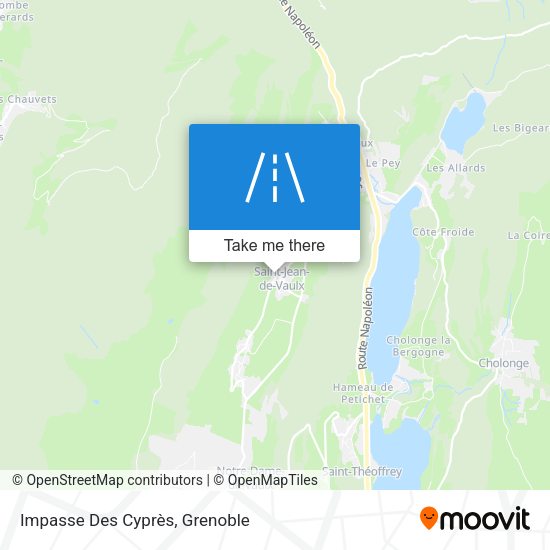 Impasse Des Cyprès map