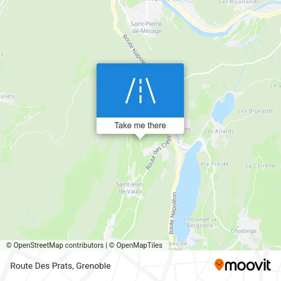 Route Des Prats map