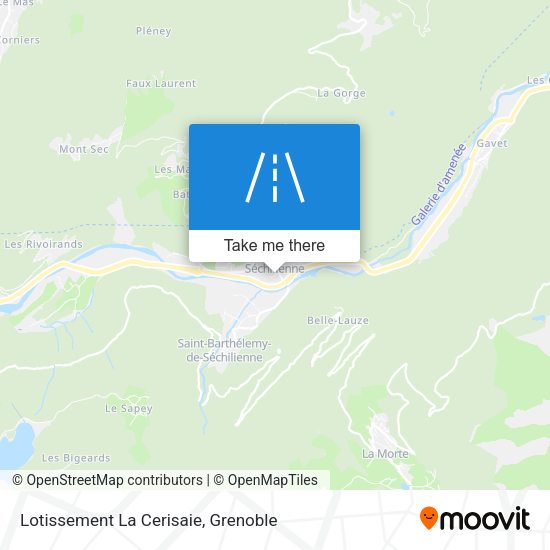 Lotissement La Cerisaie map