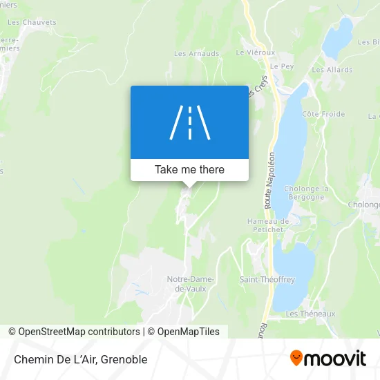 Chemin De L’Air map