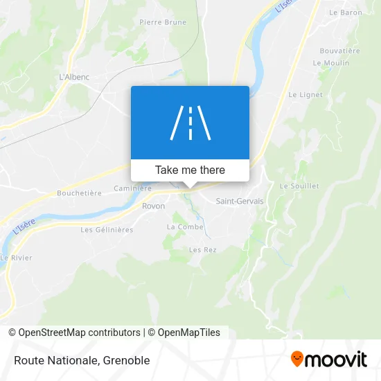 Route Nationale map