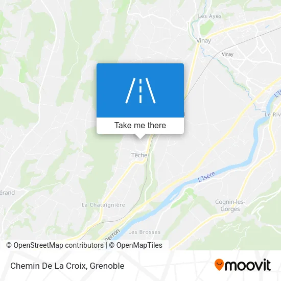 Chemin De La Croix map