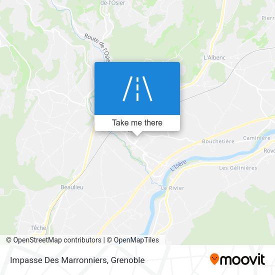 Impasse Des Marronniers map