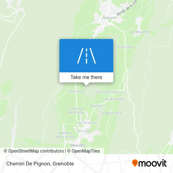 Chemin De Pignon map