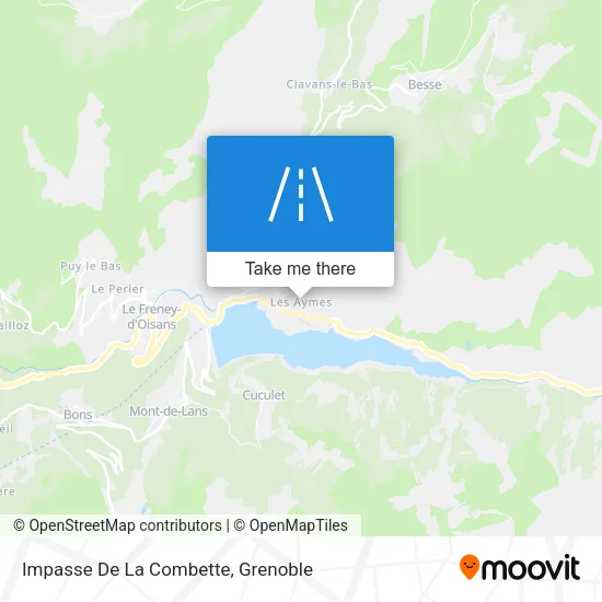 Impasse De La Combette map