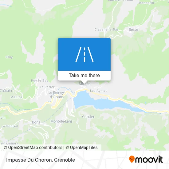 Impasse Du Choron map