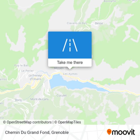 Chemin Du Grand Fond map