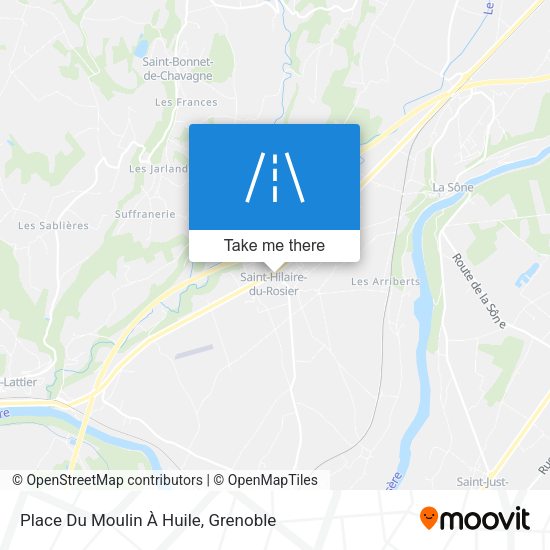 Place Du Moulin À Huile map