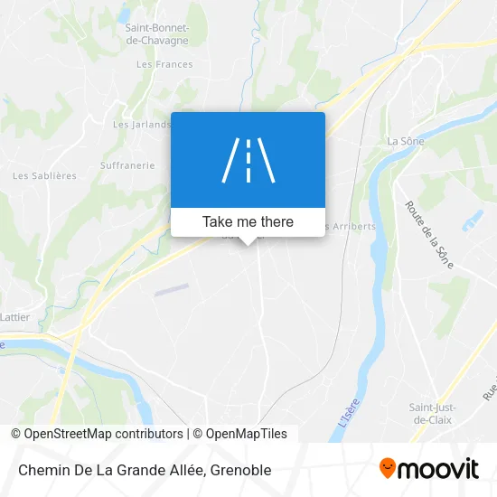 Chemin De La Grande Allée map