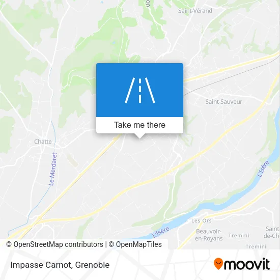 Impasse Carnot map