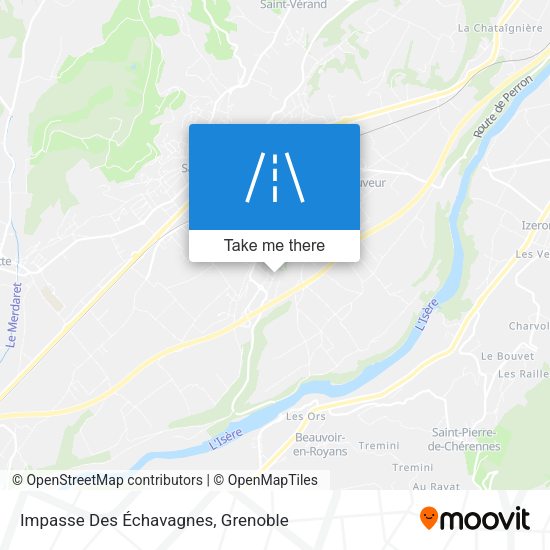 Impasse Des Échavagnes map