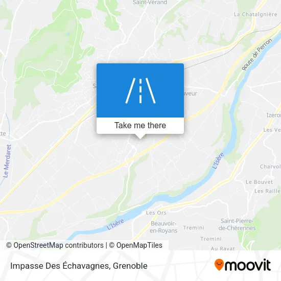 Impasse Des Échavagnes map