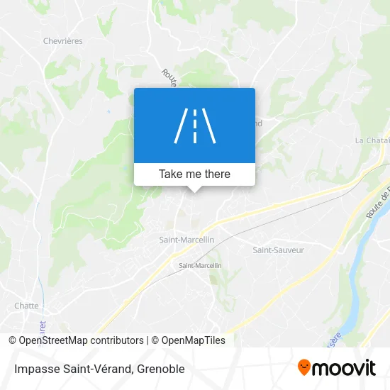Impasse Saint-Vérand map