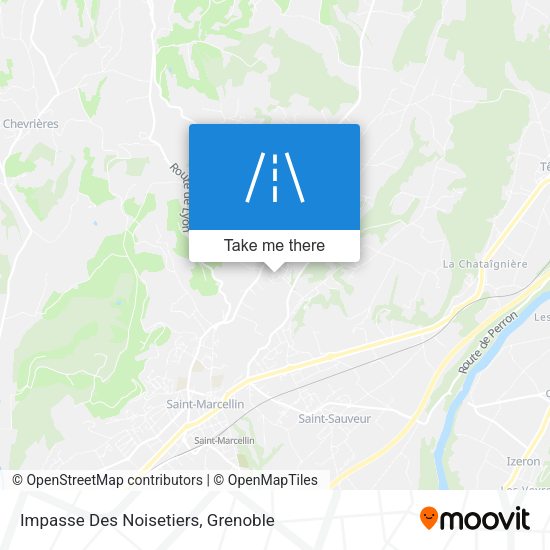 Impasse Des Noisetiers map