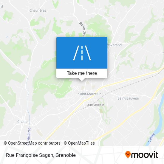 Rue Françoise Sagan map