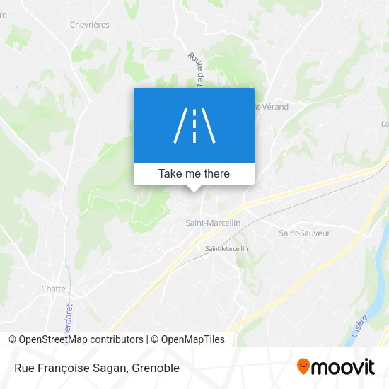 Rue Françoise Sagan map