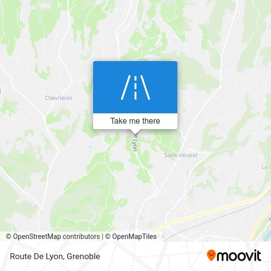 Route De Lyon map