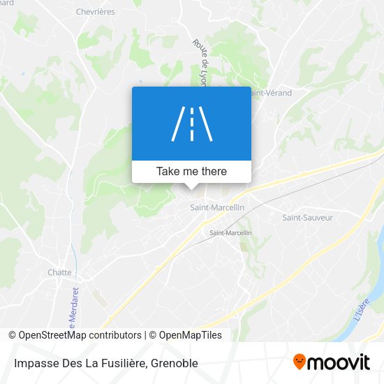 Impasse Des La Fusilière map