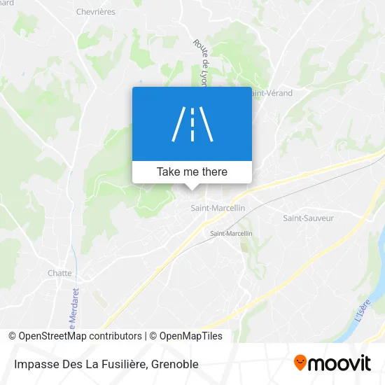Impasse Des La Fusilière map