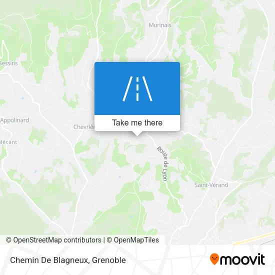 Chemin De Blagneux map