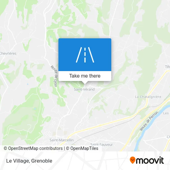 Le Village map