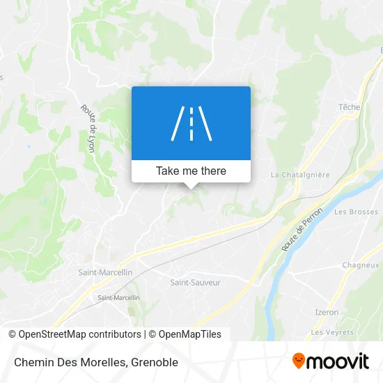 Chemin Des Morelles map