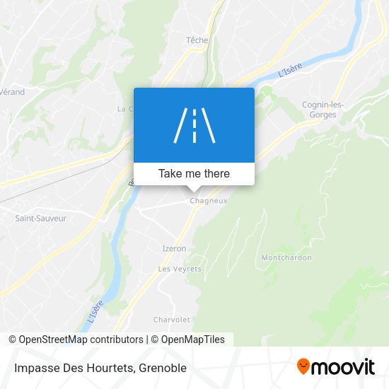 Impasse Des Hourtets map