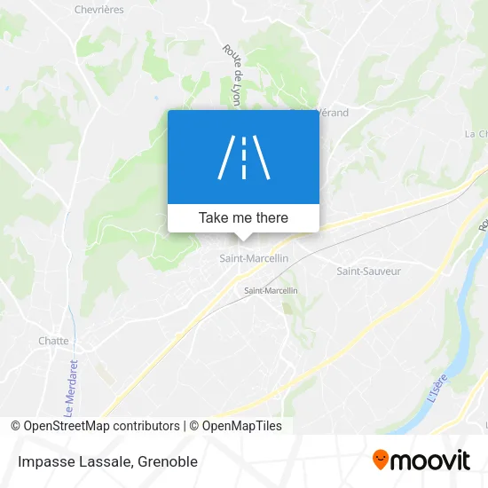 Impasse Lassale map