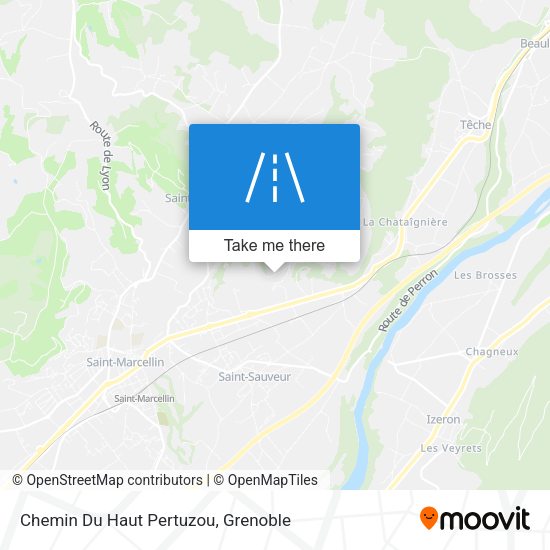 Chemin Du Haut Pertuzou map