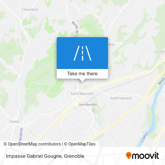 Impasse Gabriel Gougne map
