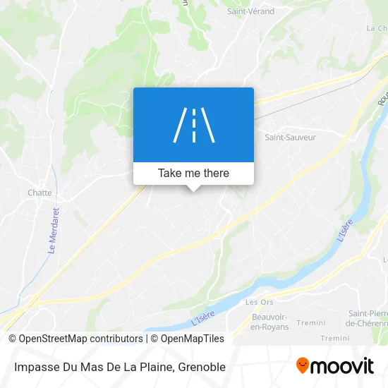 Impasse Du Mas De La Plaine map