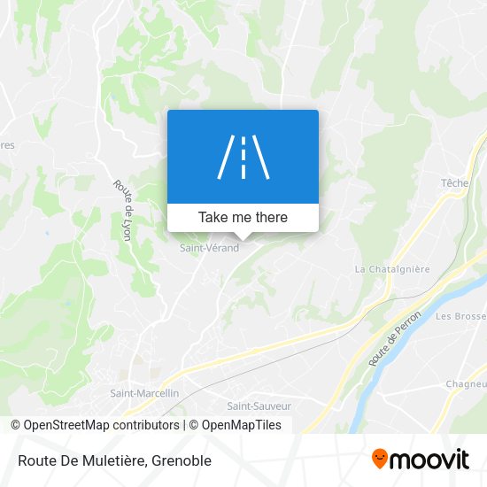Route De Muletière map