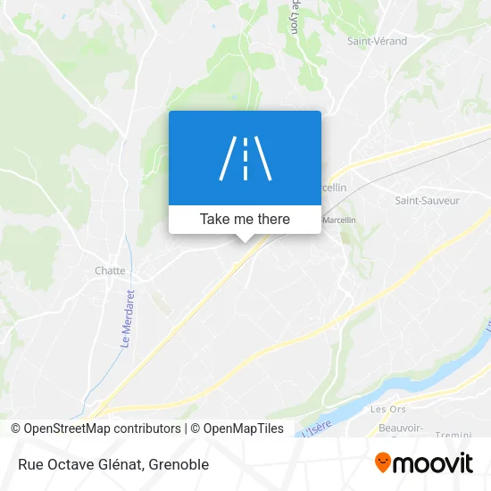 Rue Octave Glénat map