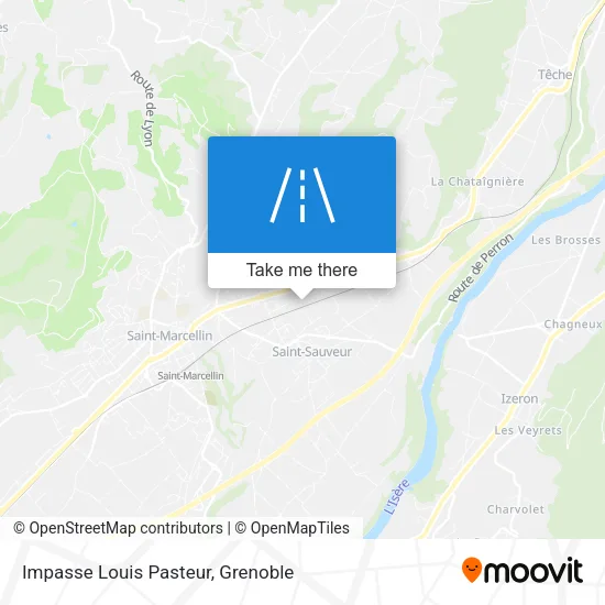 Impasse Louis Pasteur map