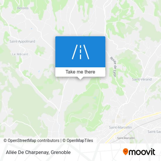 Allée De Charpenay map