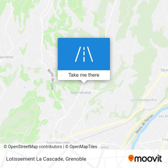 Lotissement La Cascade map