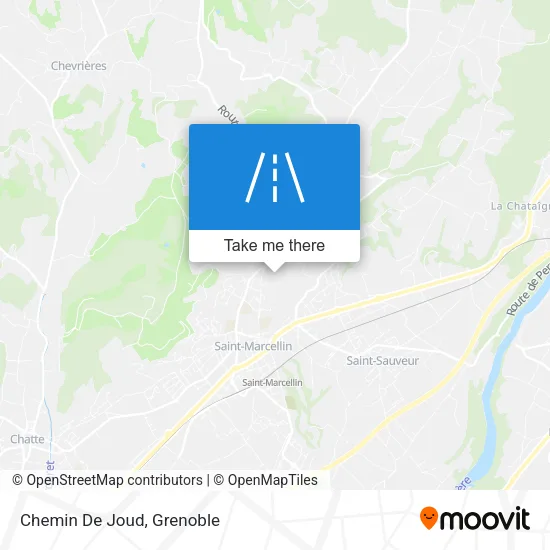 Chemin De Joud map