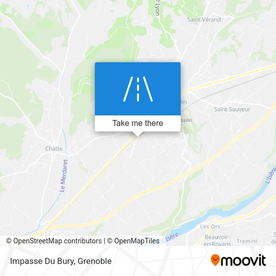 Impasse Du Bury map