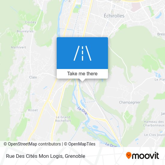 Rue Des Cités Mon Logis map