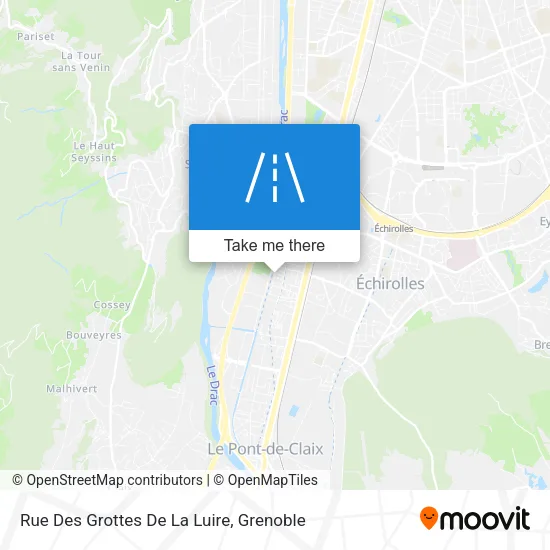 Rue Des Grottes De La Luire map